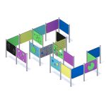 labirintas, vaikų labirintas, vaikų žaidimų aikstele